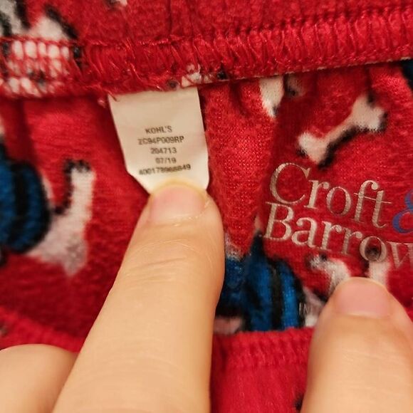 Women's Holiday Pajama Bottoms Size M/L 3 Individual Bottoms Dog Deer Snowflake - Picture 14 of 15